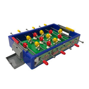 M&M Mini FOOSBALL Plastic Rod Soccer Table Football Game Dispenser Red VS Yellow